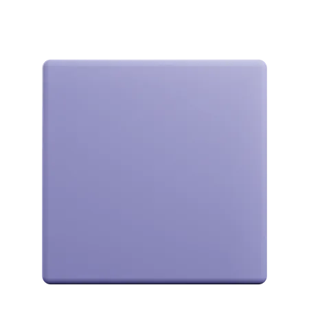 Square  3D Icon