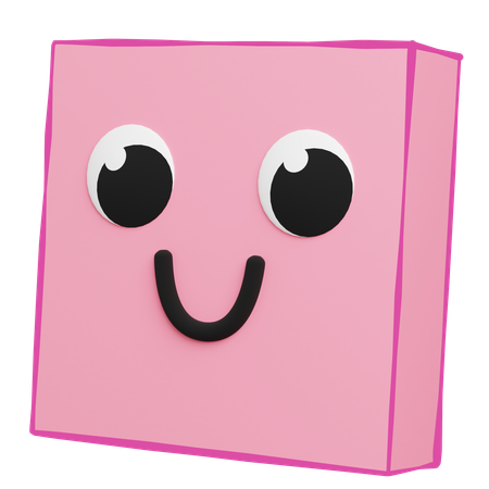 Square  3D Icon