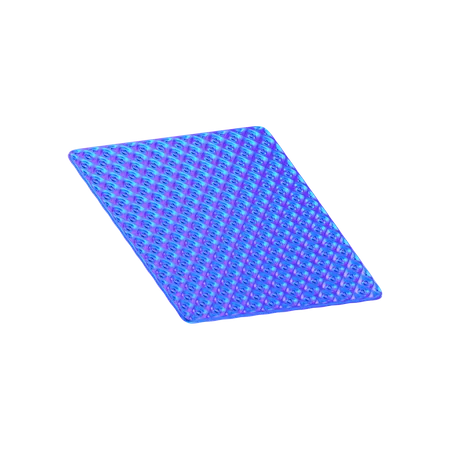 Square Abstract Shape  3D Icon