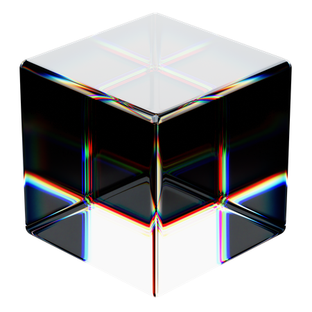 Square Abstract Shape  3D Icon