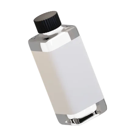 Square Bottle  3D Icon