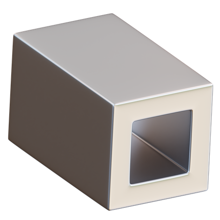 Square Box  3D Icon