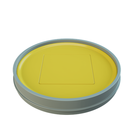 Square Dalgona Candy  3D Icon