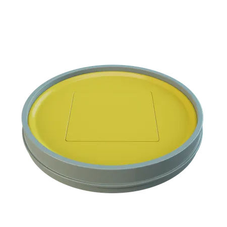 Square Dalgona Candy  3D Icon