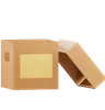 Square Open Box Mockup