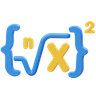 square root emoji 3d