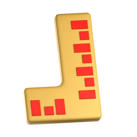 Square Scale  3D Icon