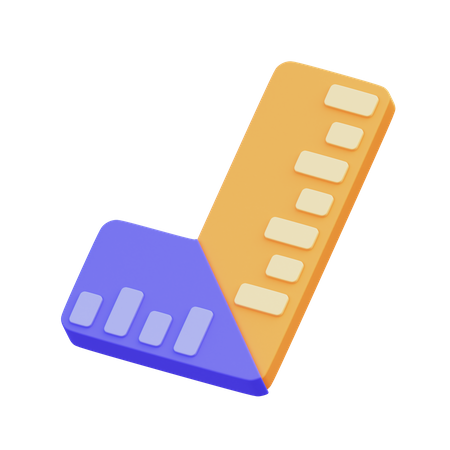 Square Scale  3D Icon