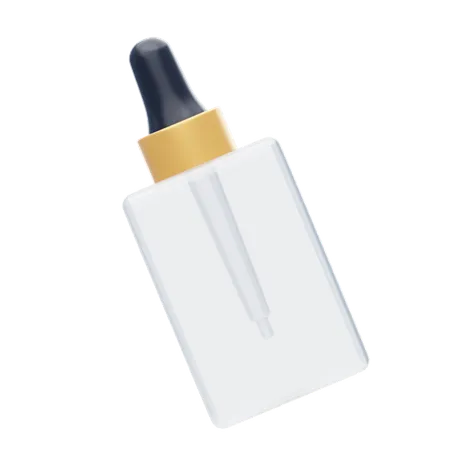 Square Serum Bottle  3D Icon