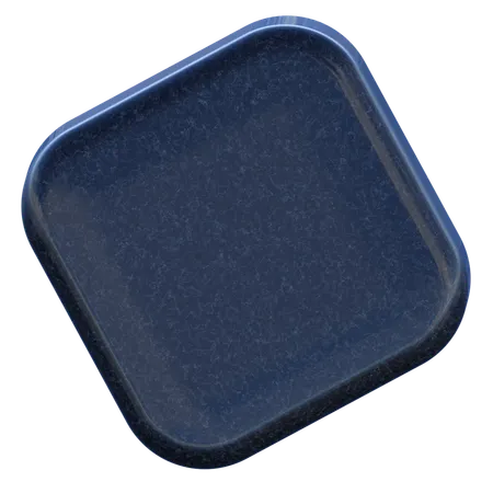 사각형  3D Icon