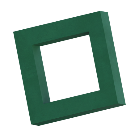 Square Shape  3D Icon