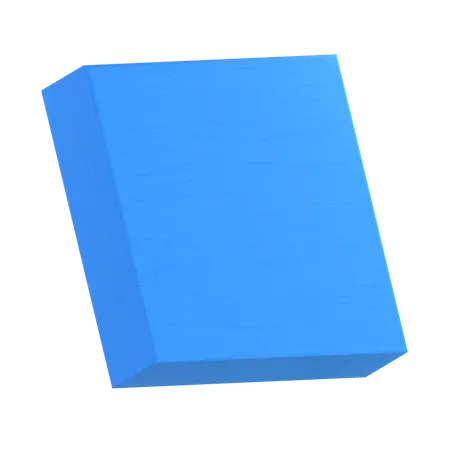 사각형  3D Icon