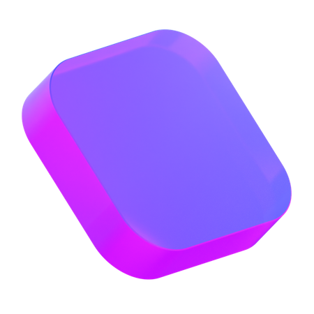 Square Shape  3D Icon