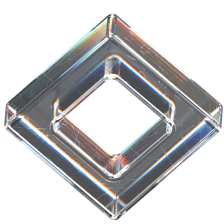 Square Shape  3D Icon