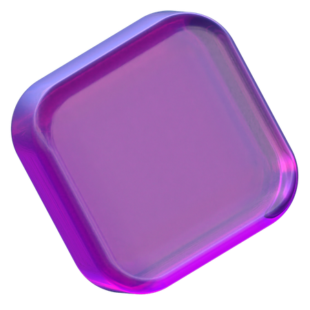 Square Shape  3D Icon