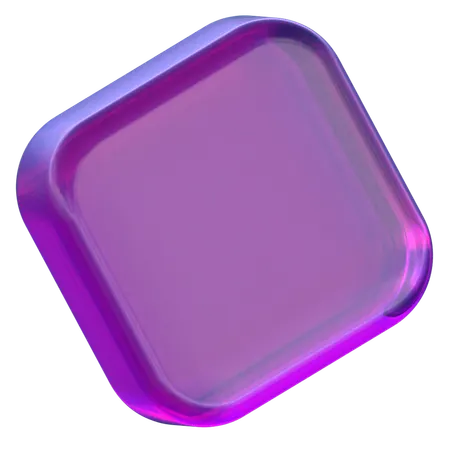 Square Shape  3D Icon