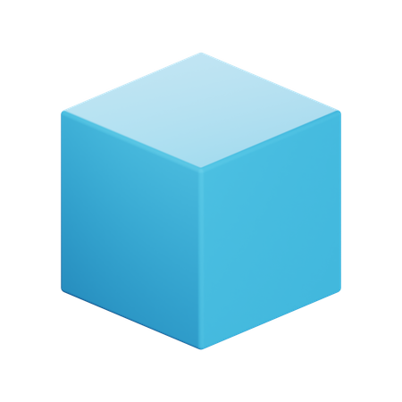Square shape  3D Icon