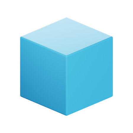 Square shape  3D Illustration