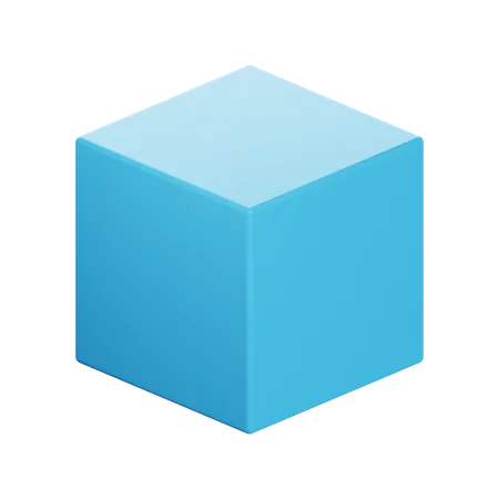 Square shape  3D Illustration