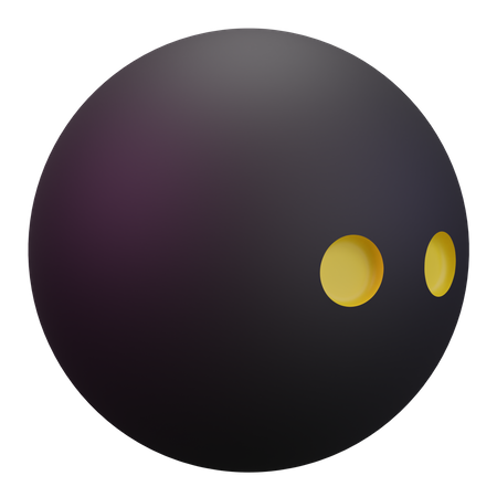 Squash Ball  3D Icon