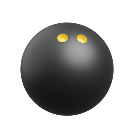 Squash Ball  3D Icon