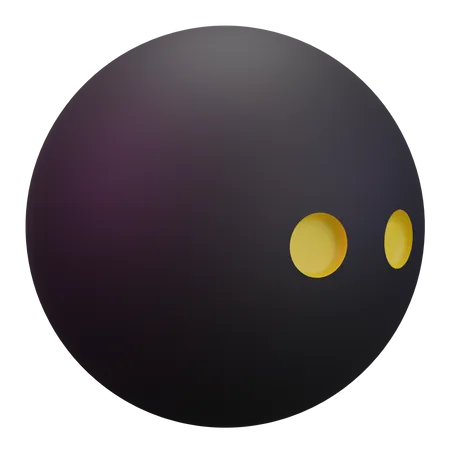 Squash Ball 3D Icon