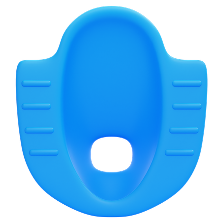 Squat Toilet  3D Icon