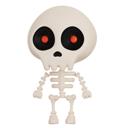 Squelette  3D Icon