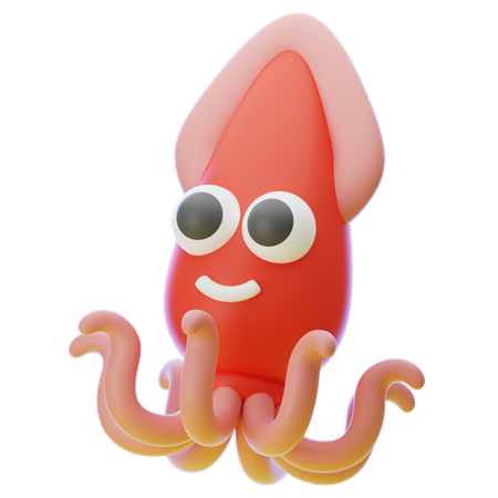 SQUID  3D Icon