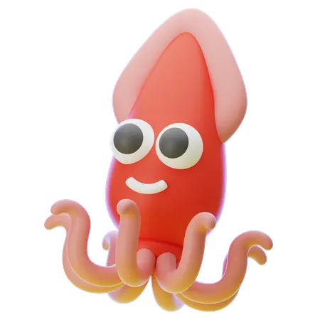 SQUID  3D Icon