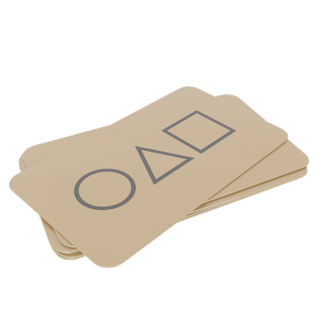 Squid Game Card  3D Icon