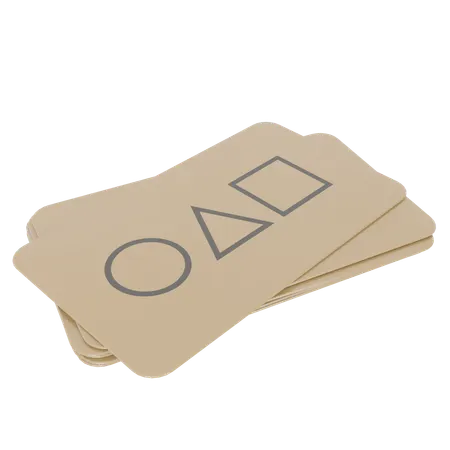Squid Game Card  3D Icon