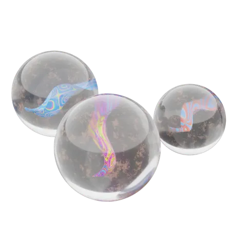Squid Game Marble  3D Icon