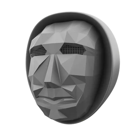 Squid Game Mask  3D Icon