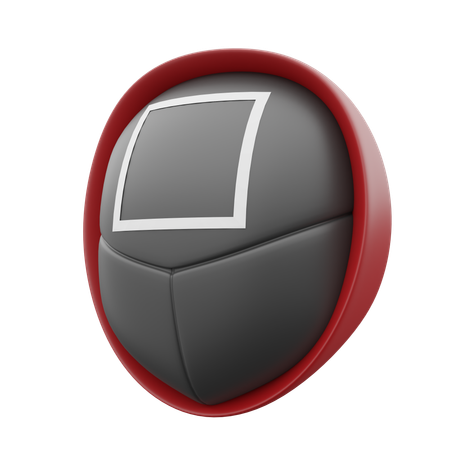 Squid Game Mask  3D Icon