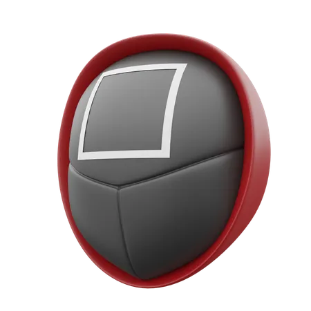 Squid Game Mask  3D Icon