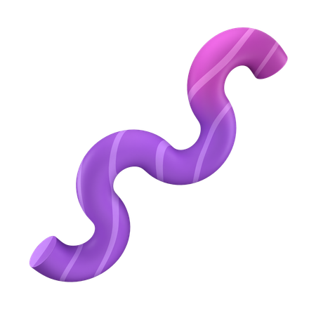 Squiggly Lines  3D Icon