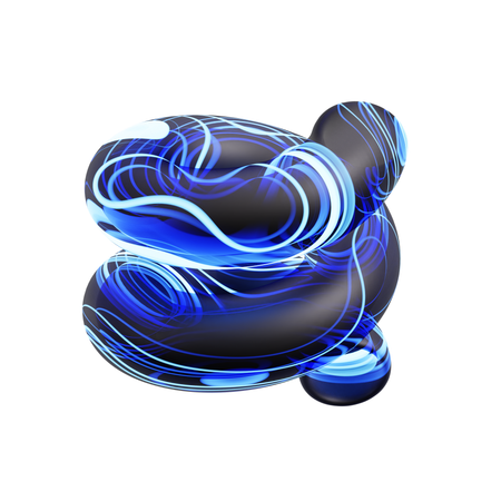 Squigly Line  3D Icon