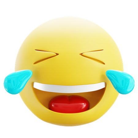Squinting Emoji  3D Icon