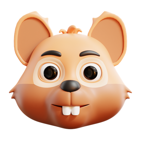 Squirrel  3D Icon