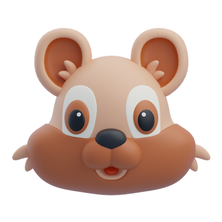 Squirrel  3D Icon