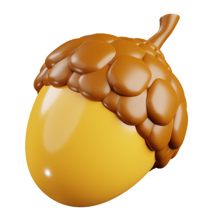 Squirrel Nut  3D Icon