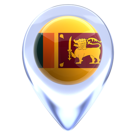 Sri Lanka  3D Icon