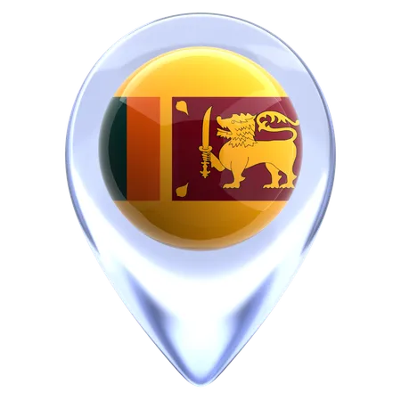 Sri Lanka  3D Icon