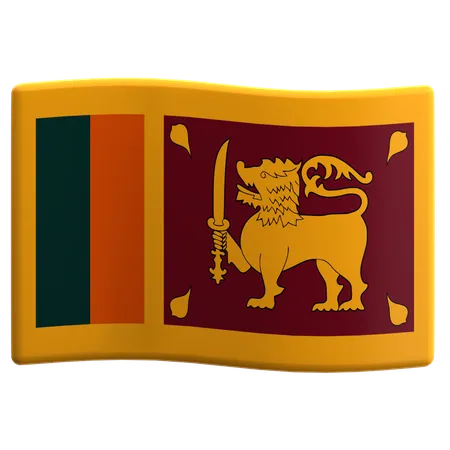 Sri lanka  3D Icon