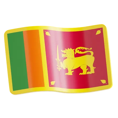 Sri Lanka  3D Icon