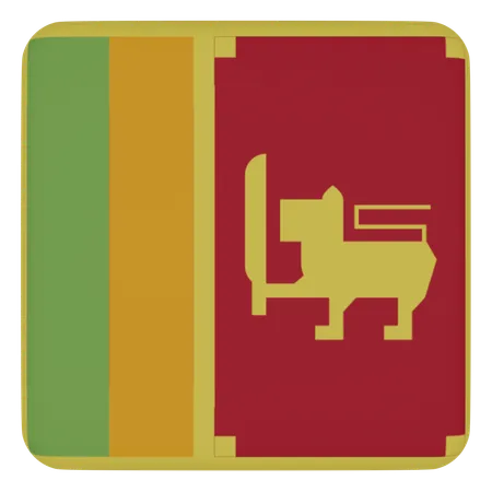 Sri Lanka  3D Icon