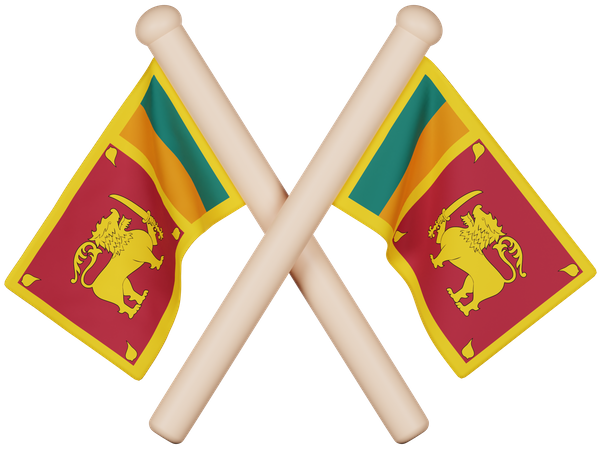 Sri Lanka Flag  3D Icon