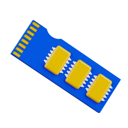 SSD  3D Icon