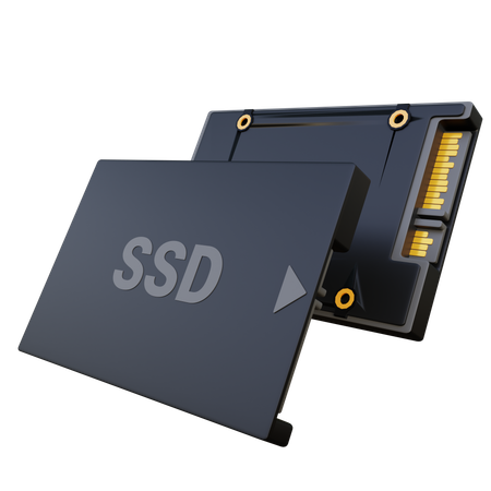 SSD  3D Icon